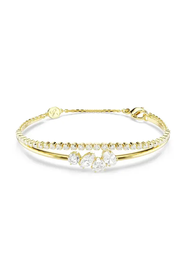 Swarovski Swarovski zapestnica ženska pozlačena s kubičnim cirkonijem MESMERA
