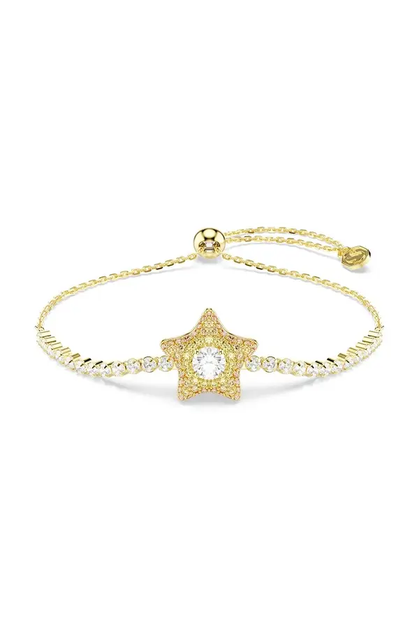 Swarovski Swarovski zapestnica ženska pozlačena s kubičnim cirkonijem SUBLIMA
