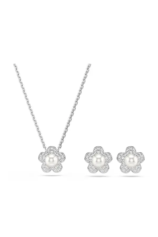 Swarovski Swarovski ženski kovinski komplet nakita s kristali Swarovski Ariana Grande x Swarovski