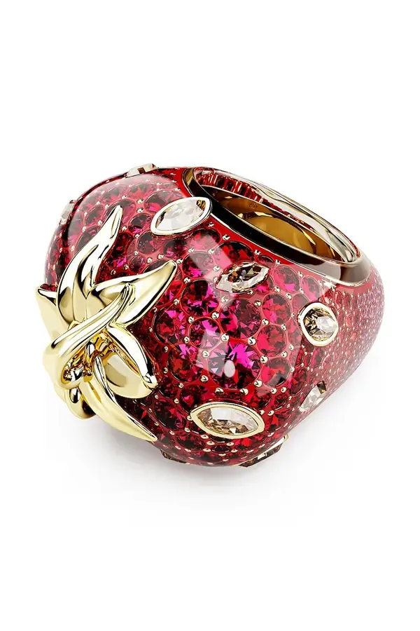Swarovski Swarovski ženski prstan pozlačen s Swarovski kristalom IDYLLIA