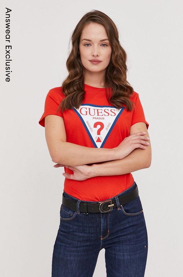 Guess T-shirt Guess ženski,