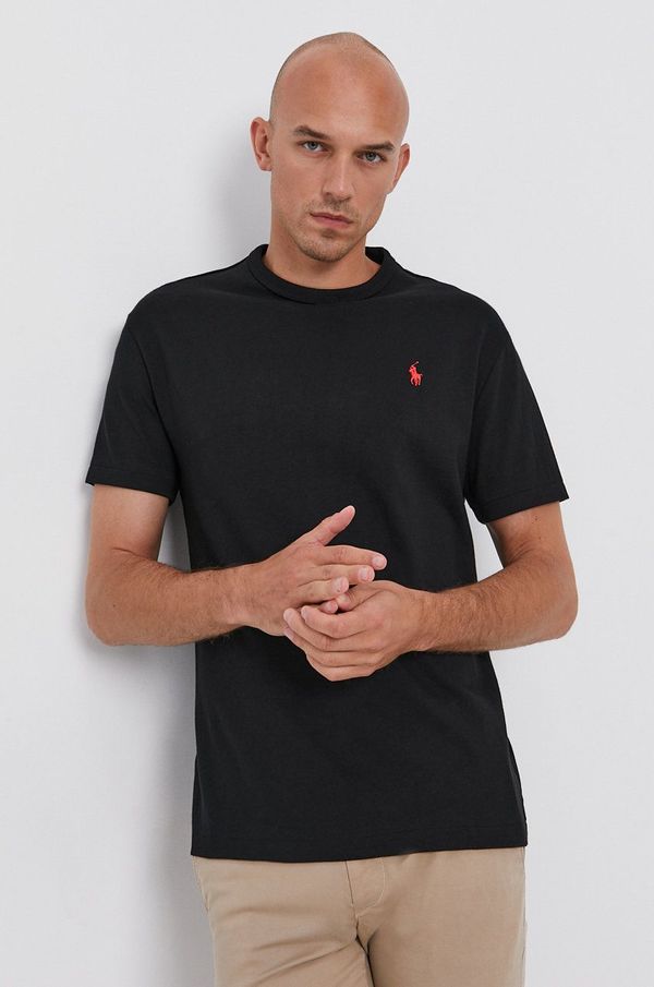 Polo Ralph Lauren T-shirt Polo Ralph Lauren moški, črna barva