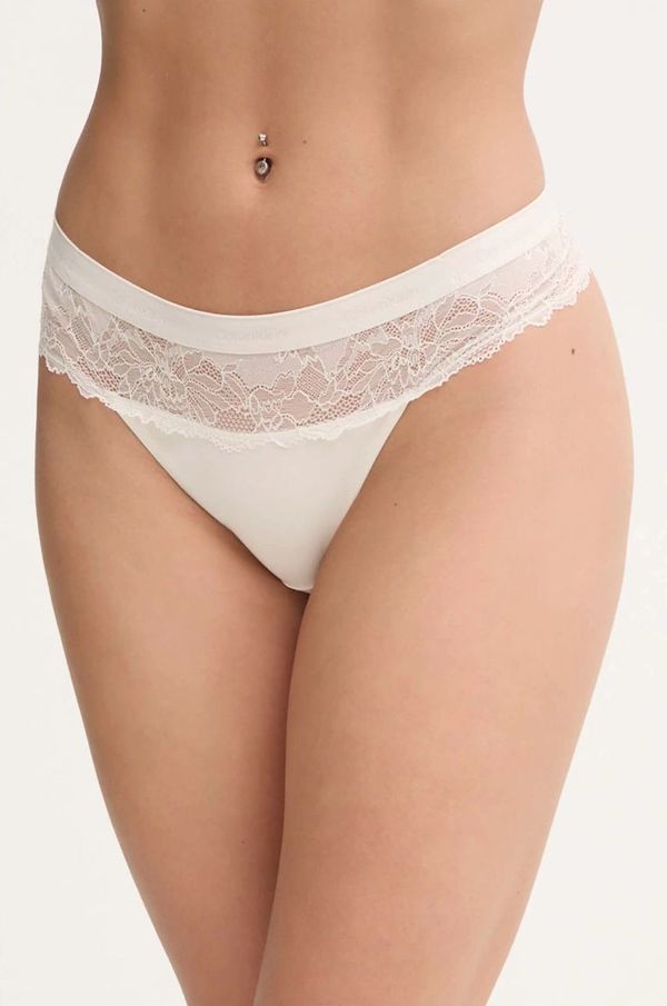 Calvin Klein Underwear Tangice Calvin Klein Underwear bela barva, 000QF7980E