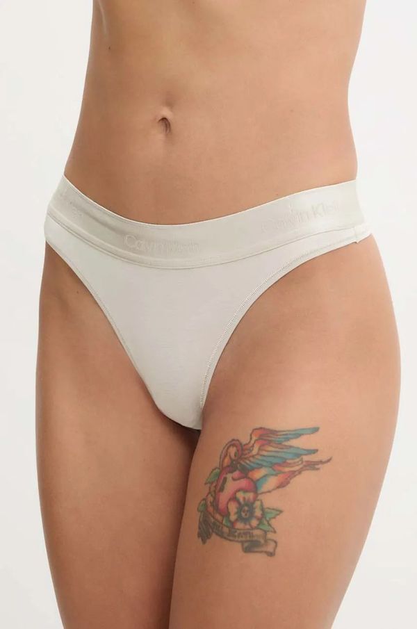 Calvin Klein Underwear Tangice Calvin Klein Underwear bež barva, 000QF7997E