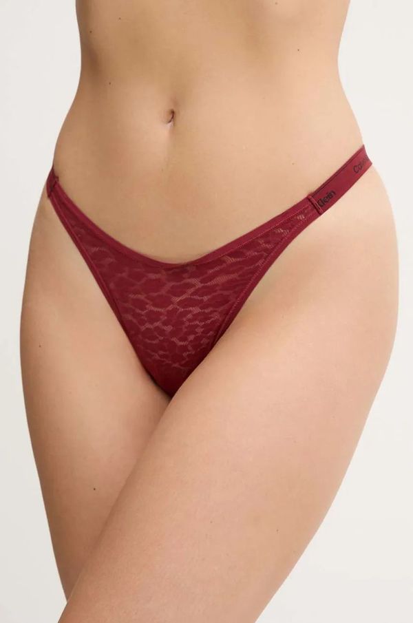 Calvin Klein Underwear Tangice Calvin Klein Underwear bordo barva, 000QD5154E