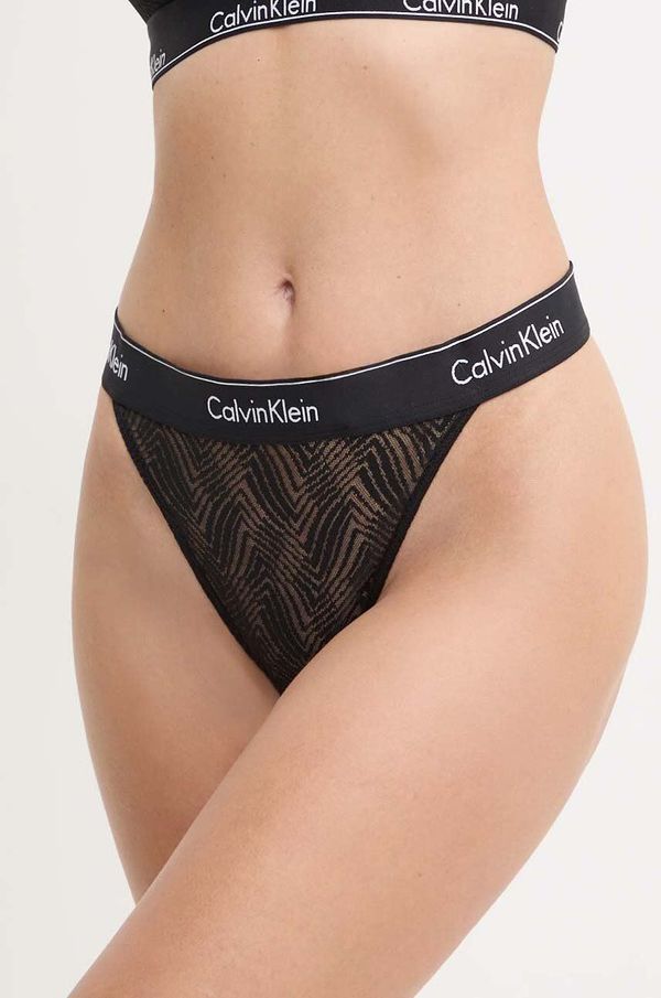 Calvin Klein Underwear Tangice Calvin Klein Underwear črna barva, 000QF7714E