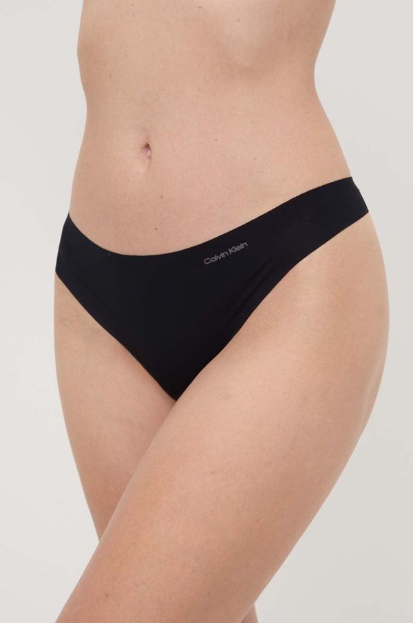 Calvin Klein Underwear Tangice Calvin Klein Underwear črna barva