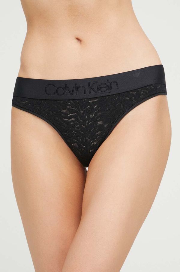 Calvin Klein Underwear Tangice Calvin Klein Underwear črna barva