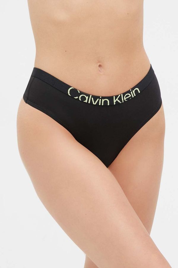 Calvin Klein Underwear Tangice Calvin Klein Underwear črna barva