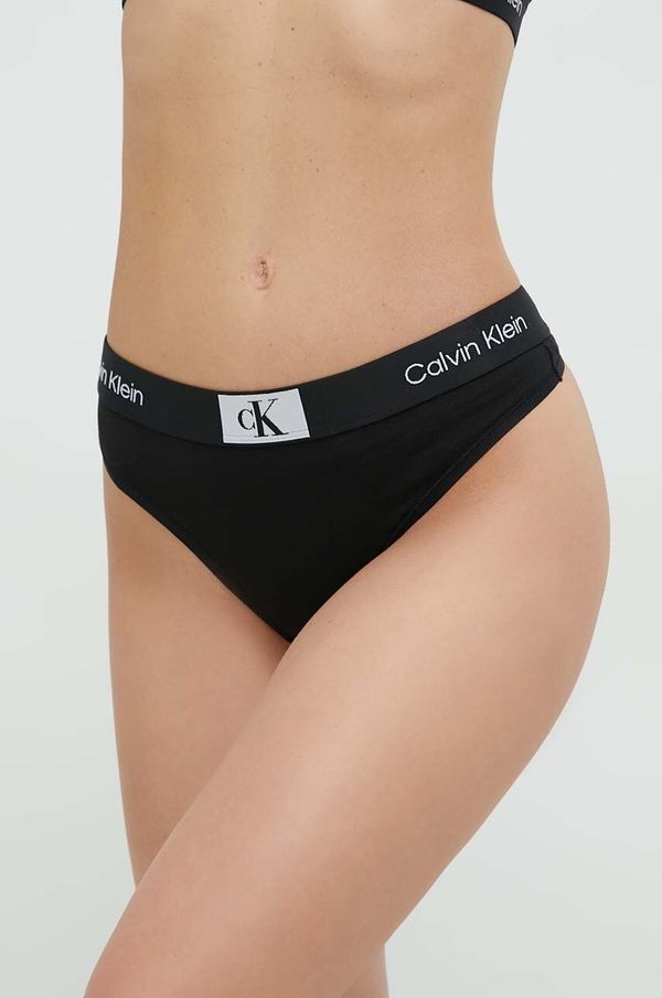 Calvin Klein Underwear Tangice Calvin Klein Underwear črna barva