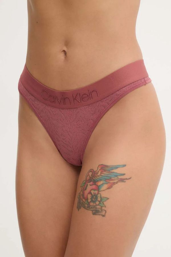 Calvin Klein Underwear Tangice Calvin Klein Underwear rdeča barva, 000QF7287E