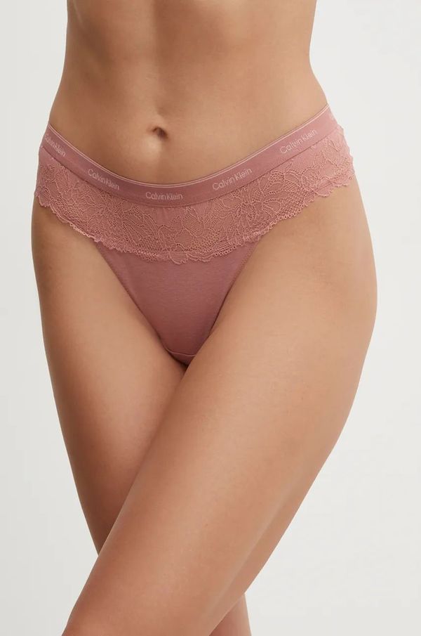 Calvin Klein Underwear Tangice Calvin Klein Underwear roza barva, 000QF7980E