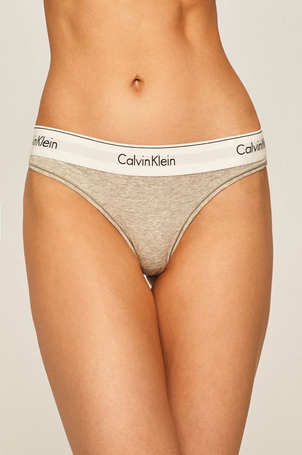 Calvin Klein Underwear Tangice Calvin Klein Underwear siva barva, 0000F3786E