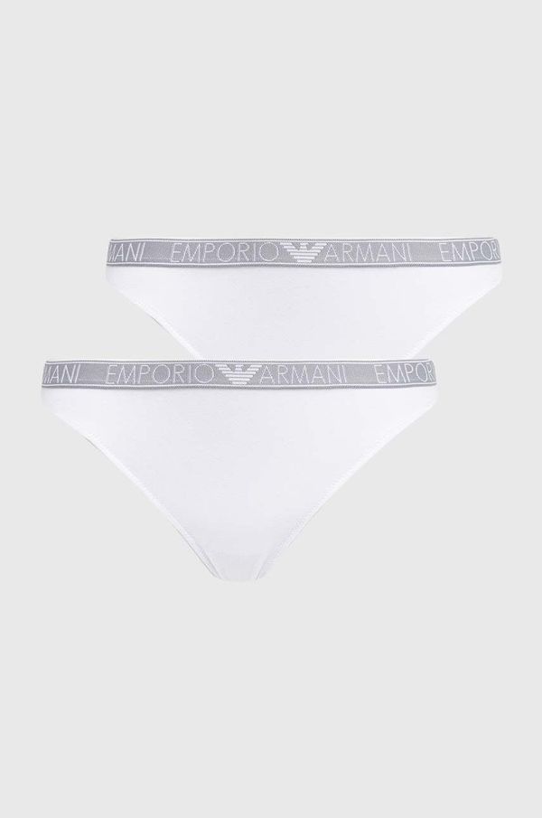 Emporio Armani Underwear Tangice Emporio Armani Underwear 2-pack bela barva 163333 4R223