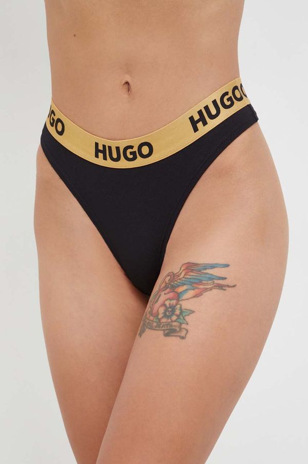 Hugo Tangice HUGO črna barva
