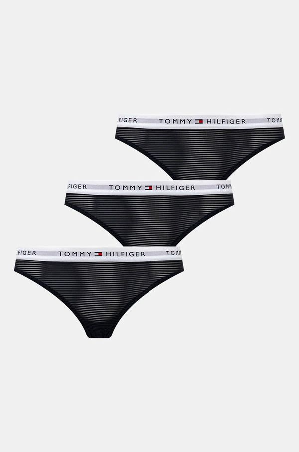 Tommy Hilfiger Tangice Tommy Hilfiger 3-pack mornarsko modra barva, UW0UW05532