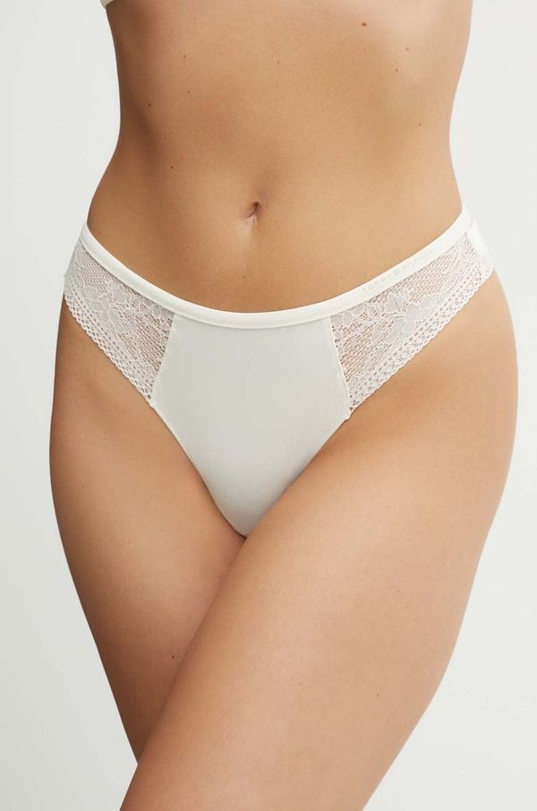 Tommy Hilfiger Tangice Tommy Hilfiger bež barva, UW0UW05521