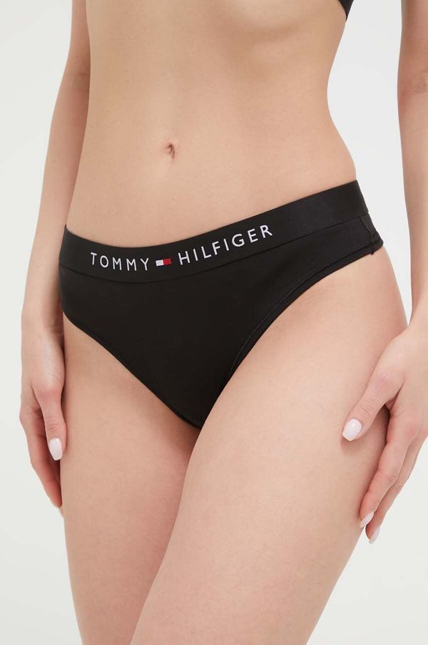 Tommy Hilfiger Tangice Tommy Hilfiger črna barva