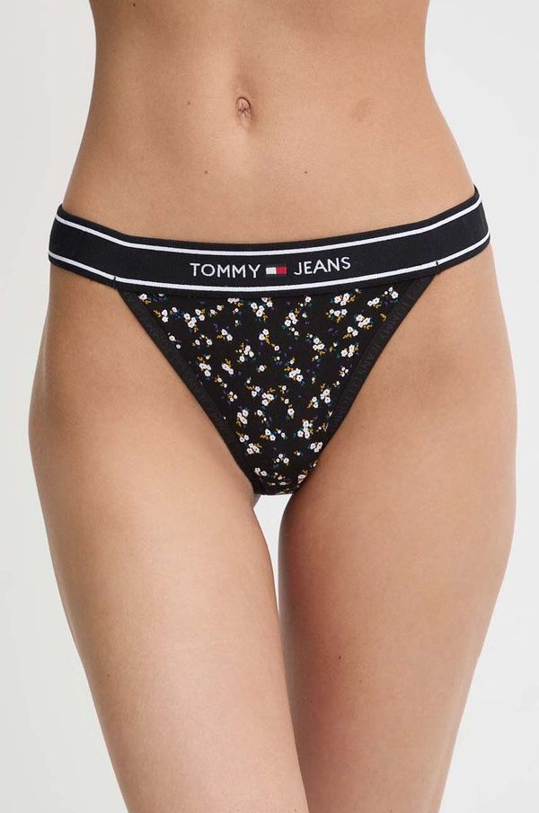 Tommy Jeans Tangice Tommy Jeans črna barva, UW0UW05382