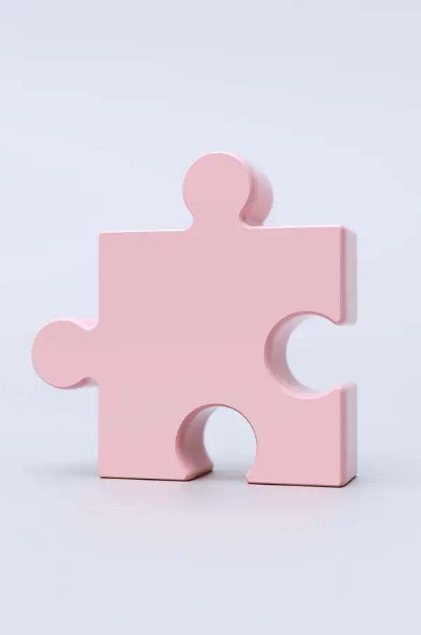 Fluid Market Tehtnica za kavo Fluid Market Pink Puzzle Vase
