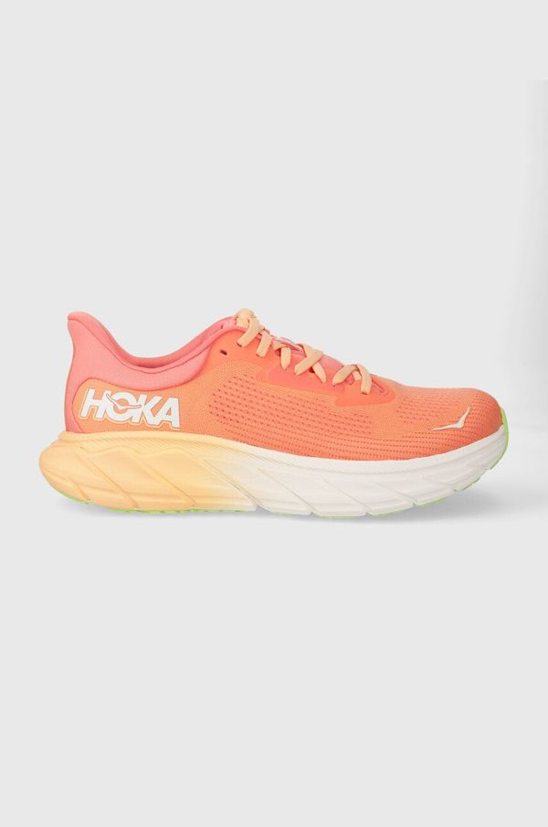 Hoka Tekaški čevlji Hoka Arahi 7 oranžna barva