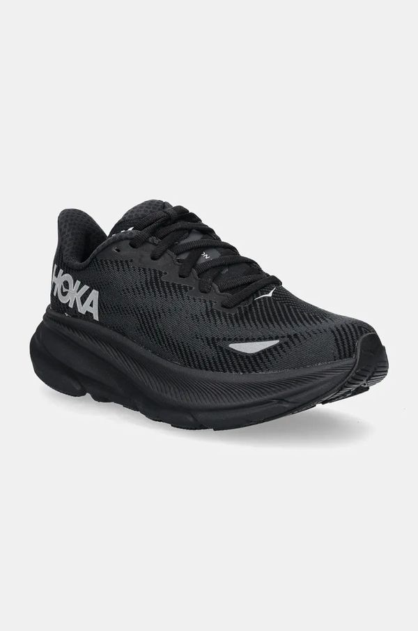 Hoka Tekaški čevlji Hoka Clifton 9 GTX črna barva, 1141490F