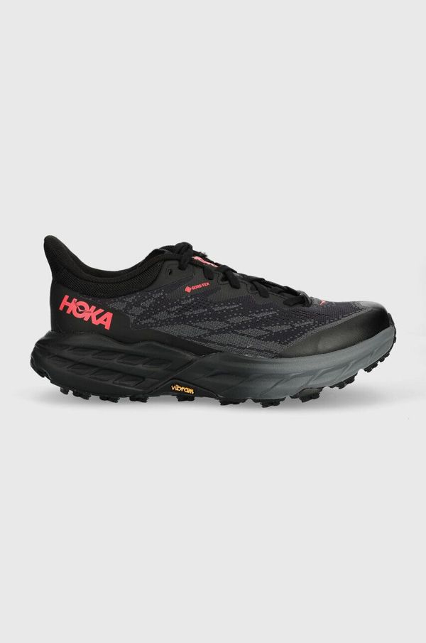 Hoka Tekaški čevlji Hoka Speedgoat 5 GTX črna barva, 1127913