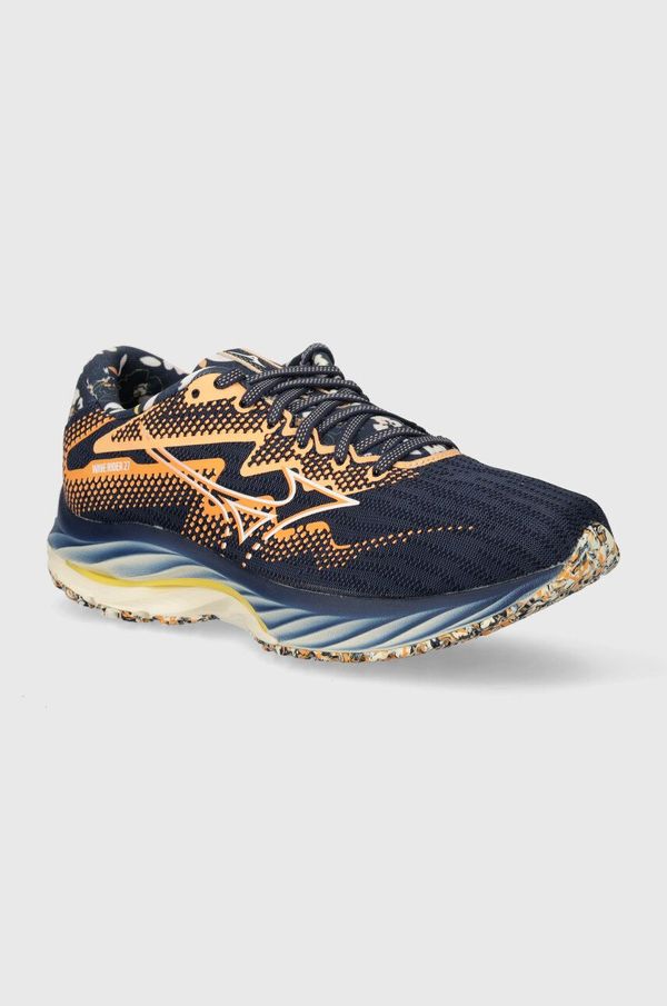 Mizuno Tekaški čevlji Mizuno Wave Rider 27 x Roxy mornarsko modra barva, J1GD2358