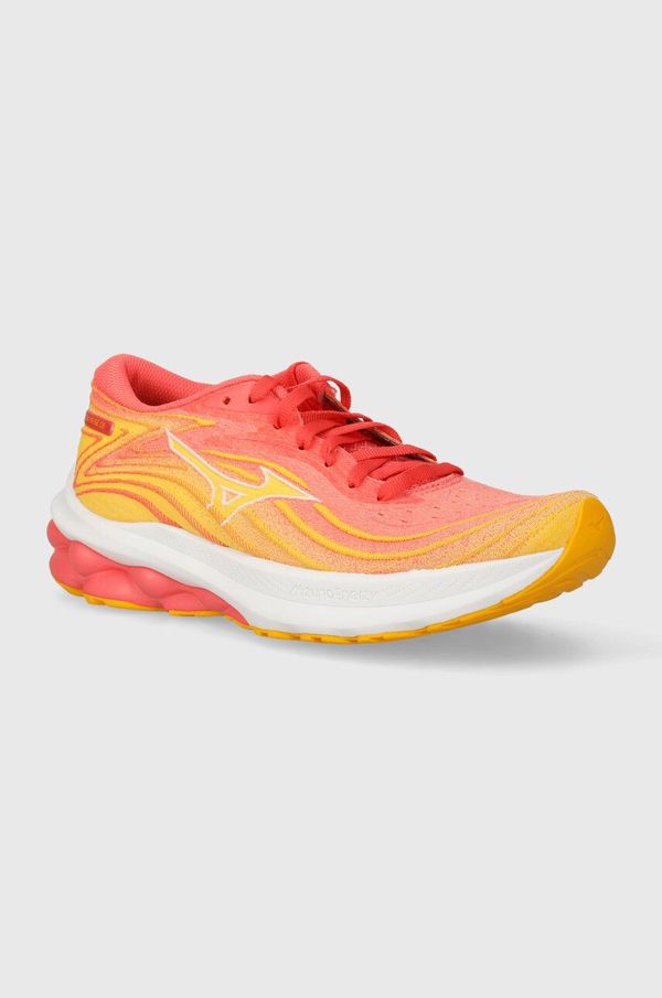 Mizuno Tekaški čevlji Mizuno Wave Skyrise 5 oranžna barva, J1GD2409