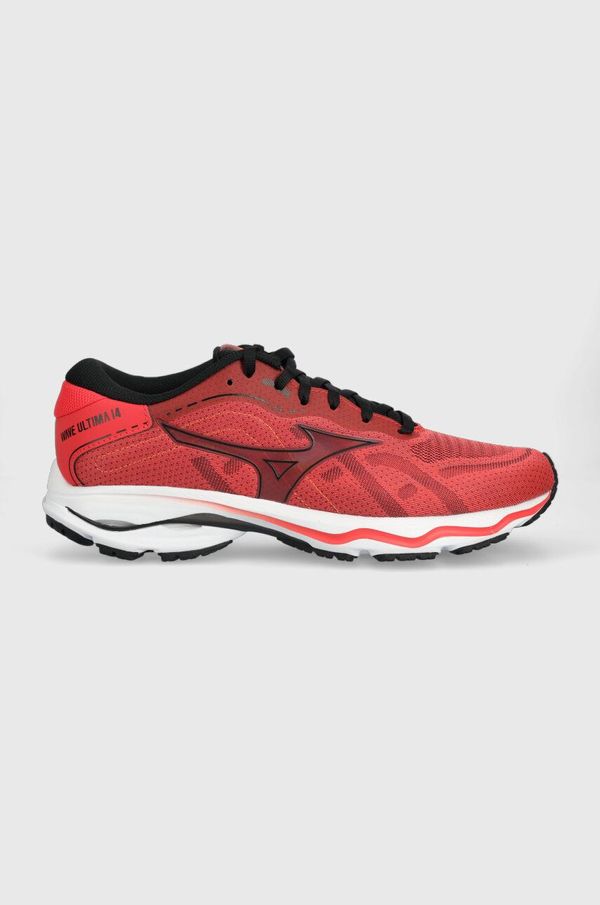 Mizuno Tekaški čevlji Mizuno Wave Ultima 14 rdeča barva