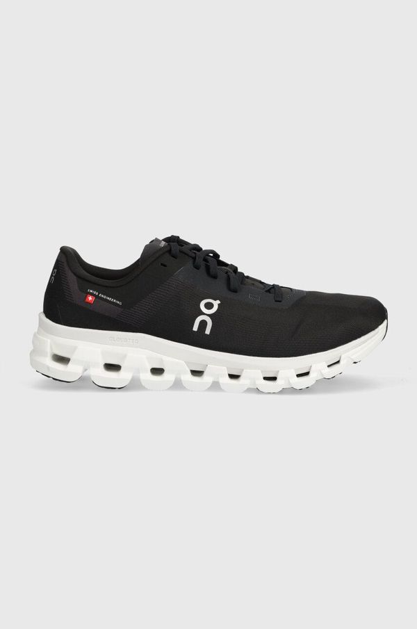 On-running Tekaški čevlji On-running Cloudflow 4 črna barva, 3MD30100299