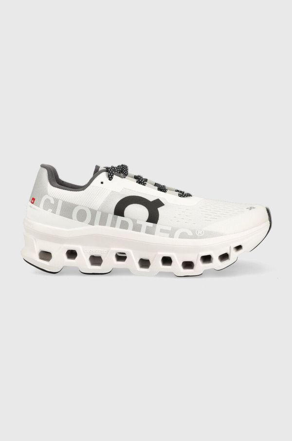 On-running Tekaški čevlji On-running Cloudmonster bela barva, 6198288