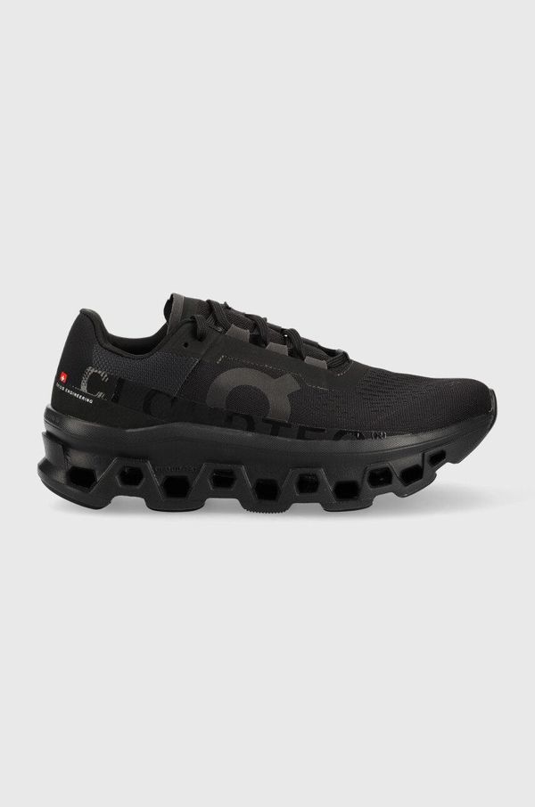 On-running Tekaški čevlji On-running Cloudmonster črna barva, 6199025