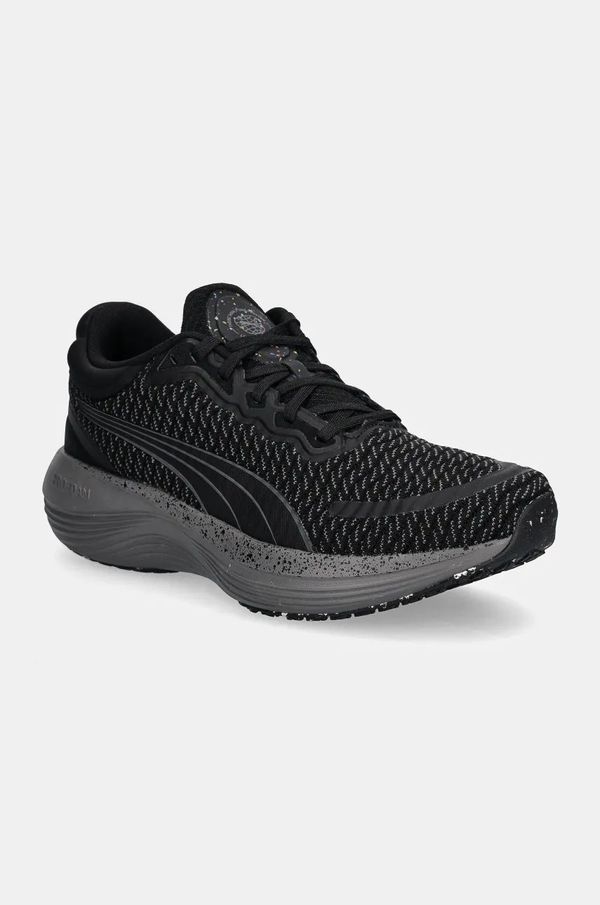 Puma Tekaški čevlji Puma Scend Pro Better Knit črna barva, 379546