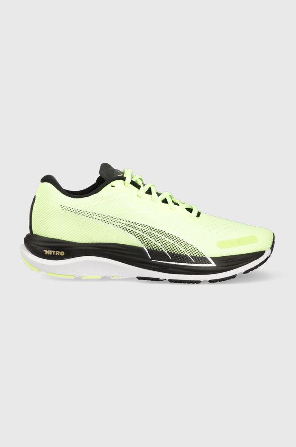 Puma Tekaški čevlji Puma Velocity Nitro 2 Run 75 zelena barva