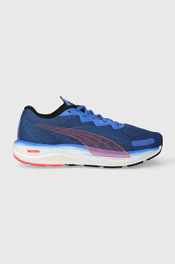 Puma Tekaški čevlji Puma Velocity Nitro 2 zelena barva