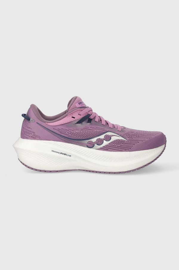 Saucony Tekaški čevlji Saucony Triumph 21 vijolična barva