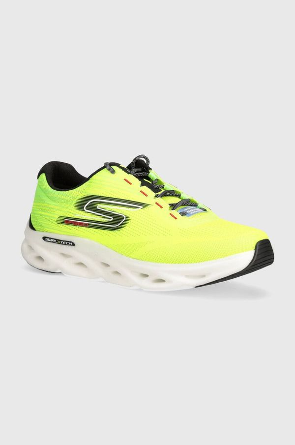 Skechers Tekaški čevlji Skechers GO RUN Swirl Tech Speed zelena barva