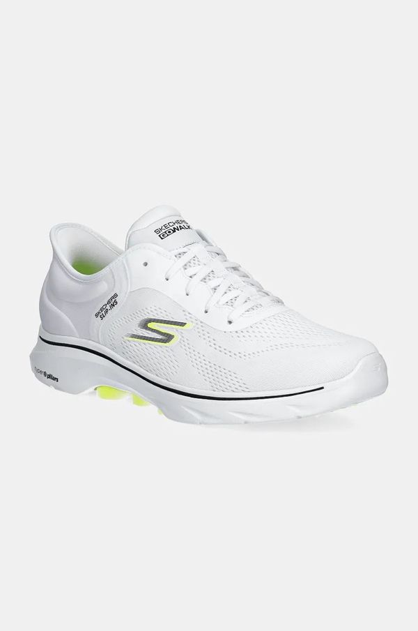 Skechers Tekaški čevlji Skechers GO WALK 7 - Valin bela barva, 216550