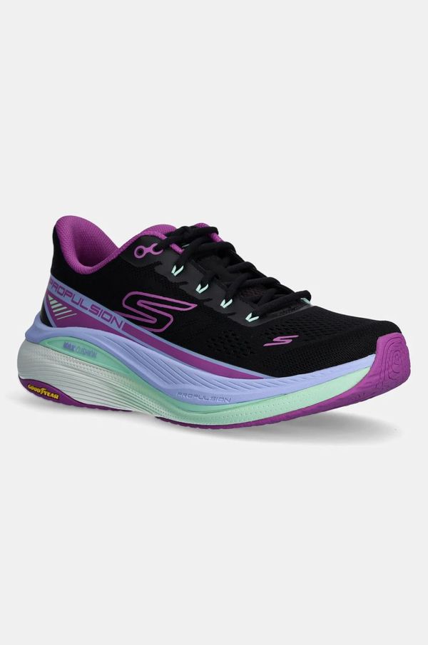 Skechers Tekaški čevlji Skechers Max Cushioning Propulsion črna barva, 128901