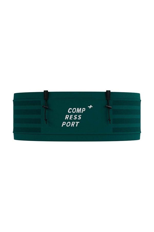 Compressport Tekaški pas Compressport Free Belt Pro zelena barva, CU00011B