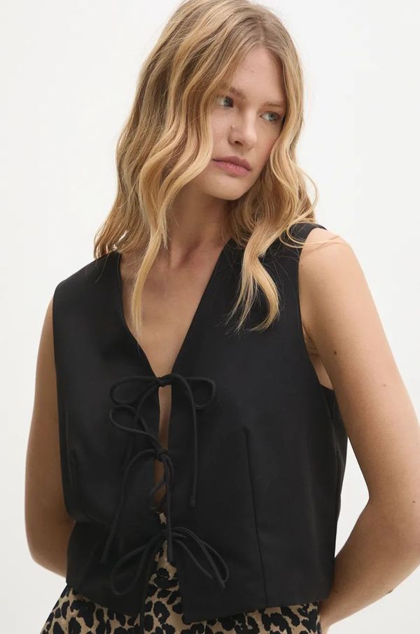 Answear Lab Telovnik Answear Lab črna barva