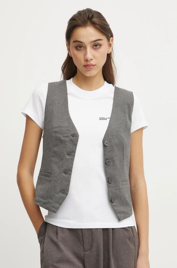 Hollister Co. Telovnik Hollister Co. siva barva, KI340-4078