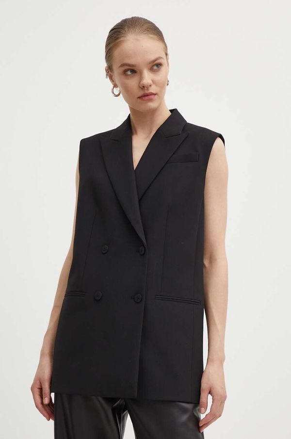 HUGO Telovnik HUGO črna barva, 50517927