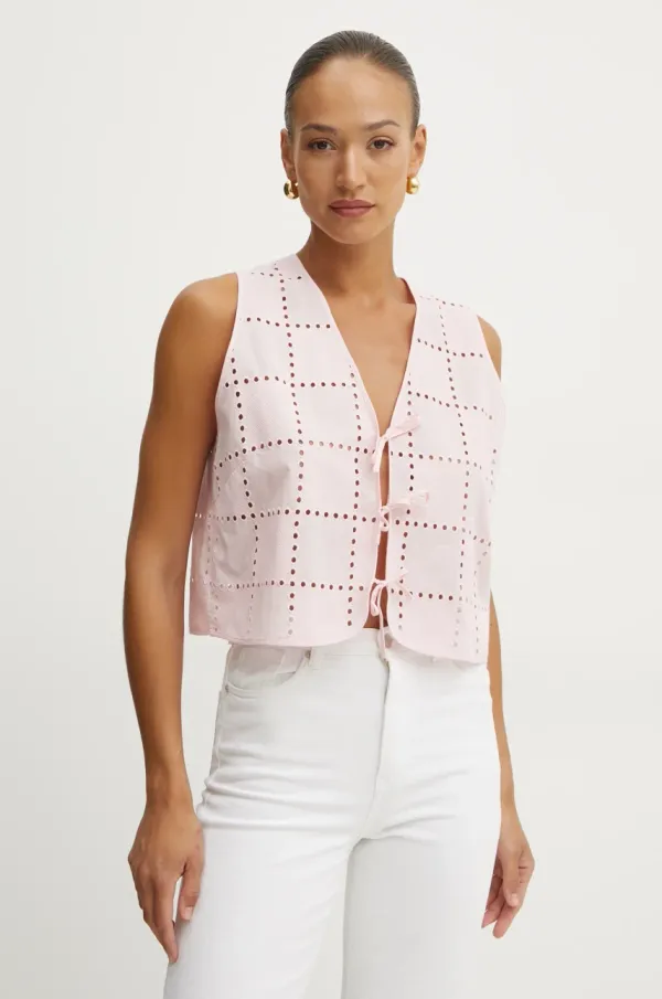 Ivy Oak Telovnik Ivy Oak roza barva, IO112357