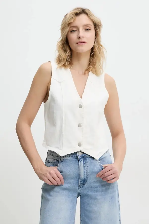 Answear.LAB Telovnik iz jeansa Answear.LAB