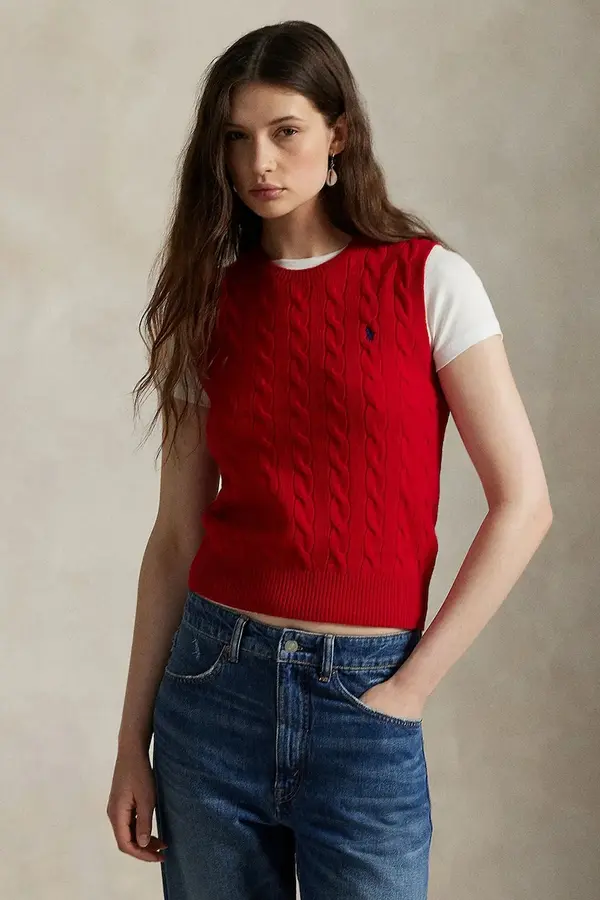 Polo Ralph Lauren Telovnik iz kašmirja Polo Ralph Lauren