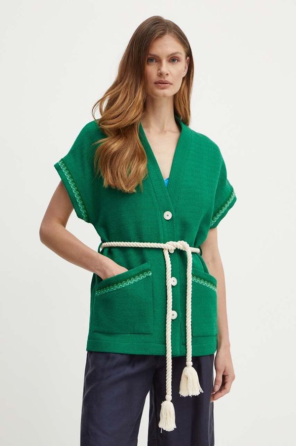 La Petite Française Telovnik La Petite Française VERDICT zelena barva