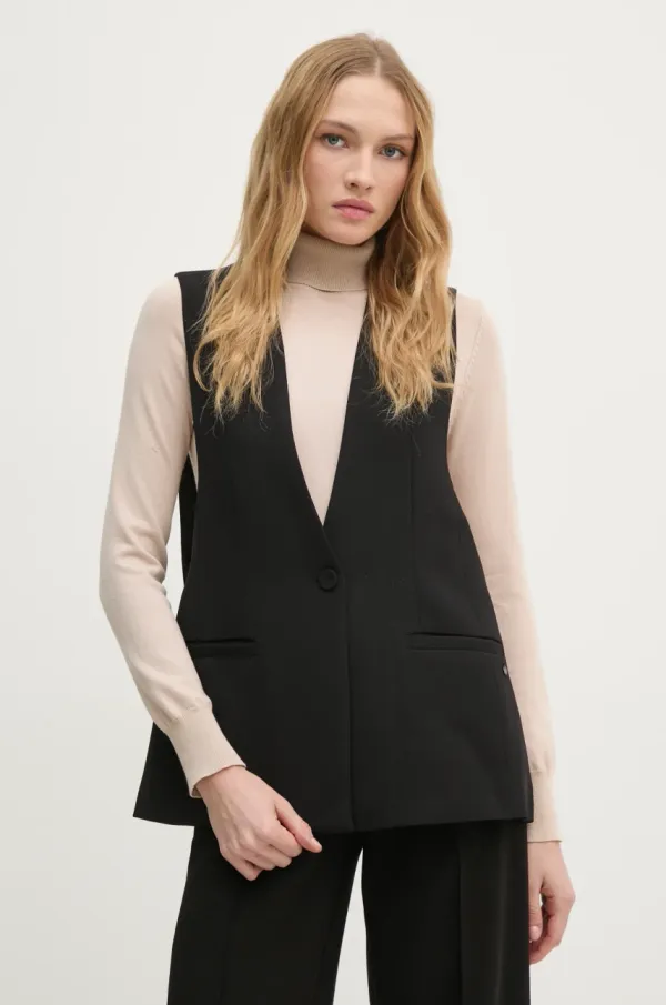 Pedro del Hierro Telovnik Pedro del Hierro črna barva, 7318941