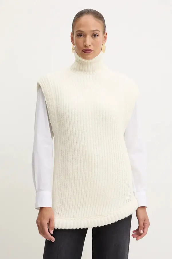 Victoria Beckham Telovnik s primesjo volne Victoria Beckham